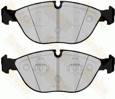 PA1062 Brake ENGINEERING Комплект тормозных колодок, дисковый тормоз