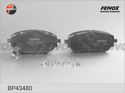BP43480 FENOX Комплект тормозных колодок, дисковый тормоз