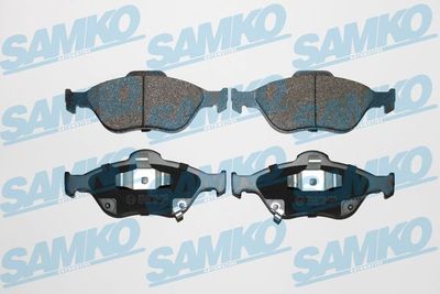 5SP1283 SAMKO Комплект тормозных колодок, дисковый тормоз