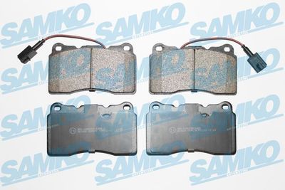5SP674 SAMKO Комплект тормозных колодок, дисковый тормоз