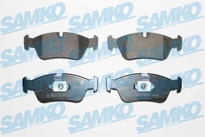 5SP757 SAMKO Комплект тормозных колодок, дисковый тормоз