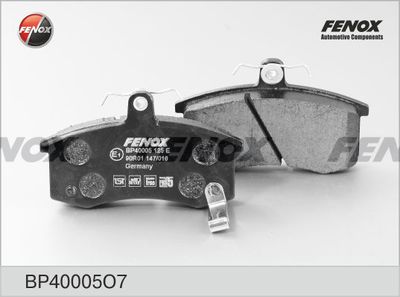 BP40005O7 FENOX Комплект тормозных колодок, дисковый тормоз
