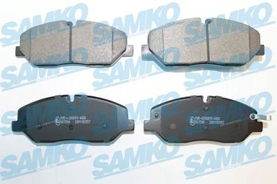 5SP2057 SAMKO Комплект тормозных колодок, дисковый тормоз