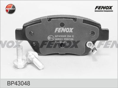 BP43048 FENOX Комплект тормозных колодок, дисковый тормоз