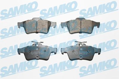 5SP1637 SAMKO Комплект тормозных колодок, дисковый тормоз
