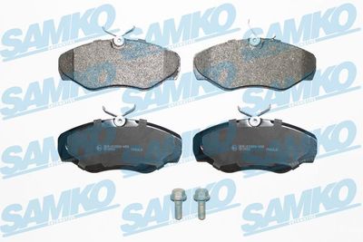 5SP908 SAMKO Комплект тормозных колодок, дисковый тормоз