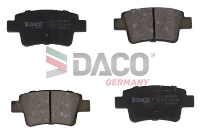 320910 DACO Germany Комплект тормозных колодок, дисковый тормоз