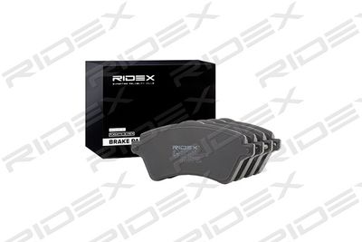 402B0503 RIDEX Комплект тормозных колодок, дисковый тормоз