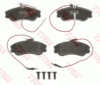 GDB1260 TRW Комплект тормозных колодок, дисковый тормоз