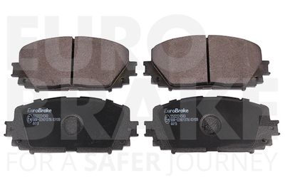 5502224583 EUROBRAKE Комплект тормозных колодок, дисковый тормоз