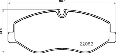 P50129 BREMBO Комплект тормозных колодок, дисковый тормоз