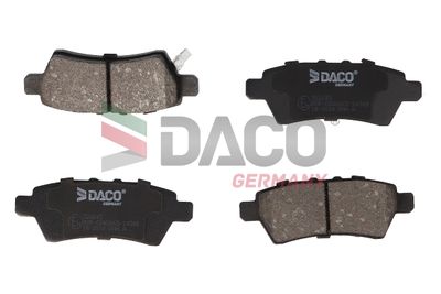 322643 DACO Germany Комплект тормозных колодок, дисковый тормоз