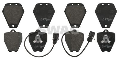 30916999 SWAG Комплект тормозных колодок, дисковый тормоз