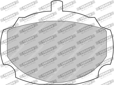 FCP823R FERODO RACING Комплект тормозных колодок, дисковый тормоз
