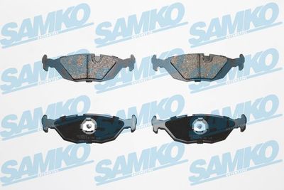 5SP887 SAMKO Комплект тормозных колодок, дисковый тормоз