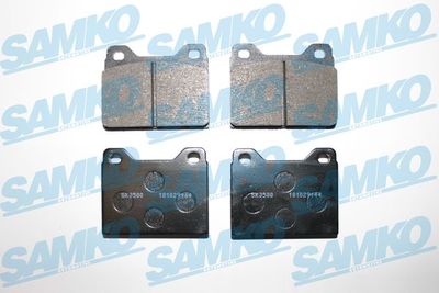5SP144 SAMKO Комплект тормозных колодок, дисковый тормоз