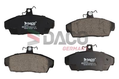 324050 DACO Germany Комплект тормозных колодок, дисковый тормоз