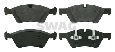 10916621 SWAG Комплект тормозных колодок, дисковый тормоз