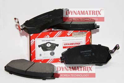 DBP1639 DYNAMATRIX Комплект тормозных колодок, дисковый тормоз