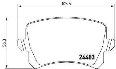 FK20228 KAISHIN Комплект тормозных колодок, дисковый тормоз