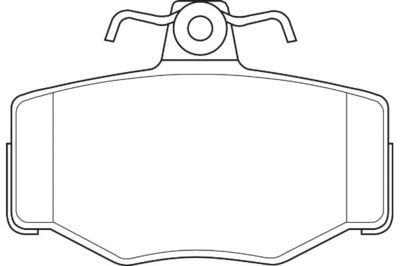 2135698 Omnicraft Комплект тормозных колодок, дисковый тормоз