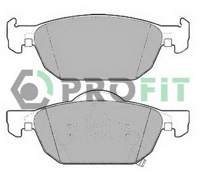50002025 PROFIT Комплект тормозных колодок, дисковый тормоз