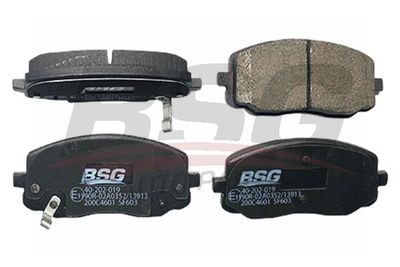 BSG40200019 BSG Комплект тормозных колодок, дисковый тормоз
