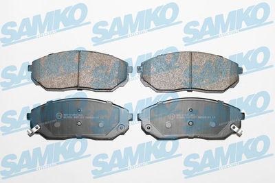 5SP1207 SAMKO Комплект тормозных колодок, дисковый тормоз