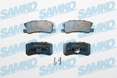 5SP1639 SAMKO Комплект тормозных колодок, дисковый тормоз