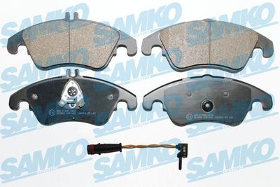 5SP1421A SAMKO Комплект тормозных колодок, дисковый тормоз