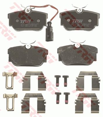 GDB1369 TRW Комплект тормозных колодок, дисковый тормоз