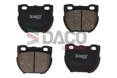 322013 DACO Germany Комплект тормозных колодок, дисковый тормоз