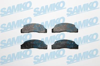 5SP142 SAMKO Комплект тормозных колодок, дисковый тормоз