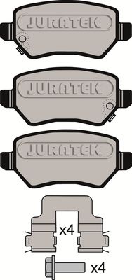 JCP8082 JURATEK Комплект тормозных колодок, дисковый тормоз