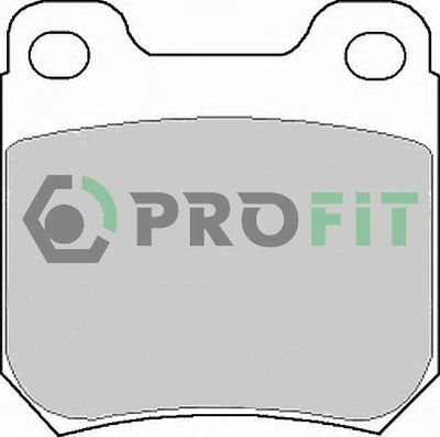 50000973 PROFIT Комплект тормозных колодок, дисковый тормоз