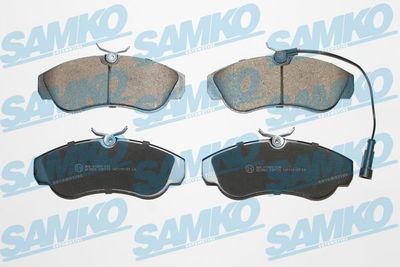 5SP774 SAMKO Комплект тормозных колодок, дисковый тормоз