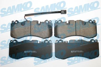 5SP2178 SAMKO Комплект тормозных колодок, дисковый тормоз