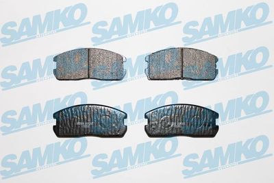 5SP265 SAMKO Комплект тормозных колодок, дисковый тормоз