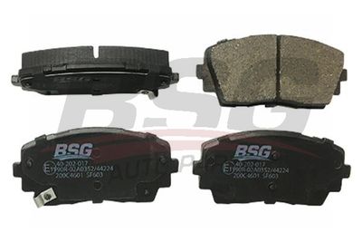 BSG40200009 BSG Комплект тормозных колодок, дисковый тормоз
