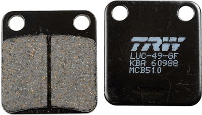 MCB510 TRW Комплект тормозных колодок, дисковый тормоз