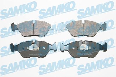 5SP237 SAMKO Комплект тормозных колодок, дисковый тормоз