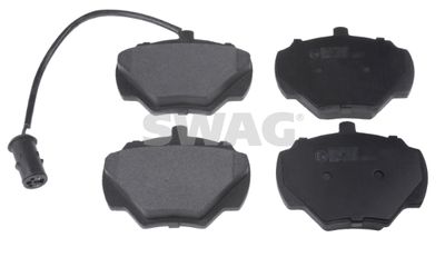 22116116 SWAG Комплект тормозных колодок, дисковый тормоз