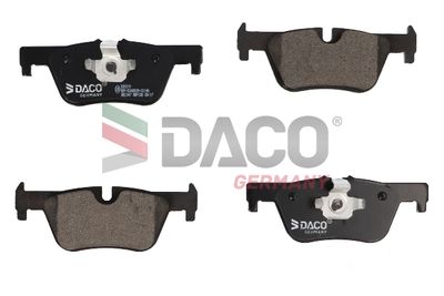 320319 DACO Germany Комплект тормозных колодок, дисковый тормоз