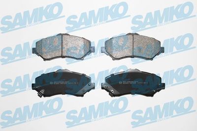 5SP1549 SAMKO Комплект тормозных колодок, дисковый тормоз