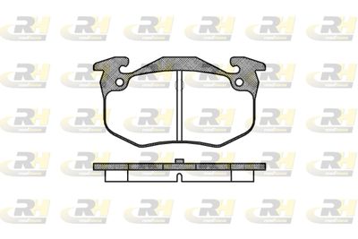 214460 ROADHOUSE Комплект тормозных колодок, дисковый тормоз