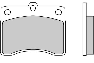 120353 E.T.F. Комплект тормозных колодок, дисковый тормоз