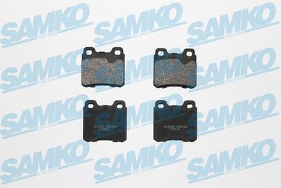 5SP333 SAMKO Комплект тормозных колодок, дисковый тормоз