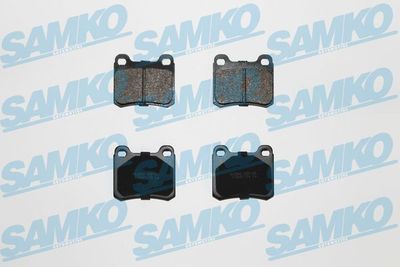 5SP158 SAMKO Комплект тормозных колодок, дисковый тормоз