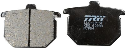 MCB54 TRW Комплект тормозных колодок, дисковый тормоз