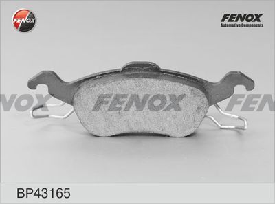 BP43165 FENOX Комплект тормозных колодок, дисковый тормоз